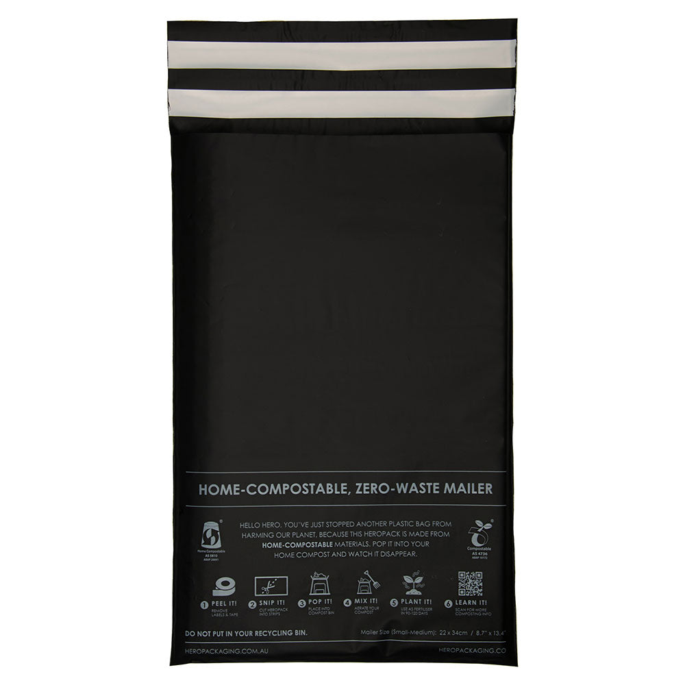 Compostable Mailers & Shipping Bags | Hero Packaging