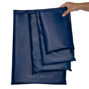 Navy Blue Home Compostable HEROPACK Mailers